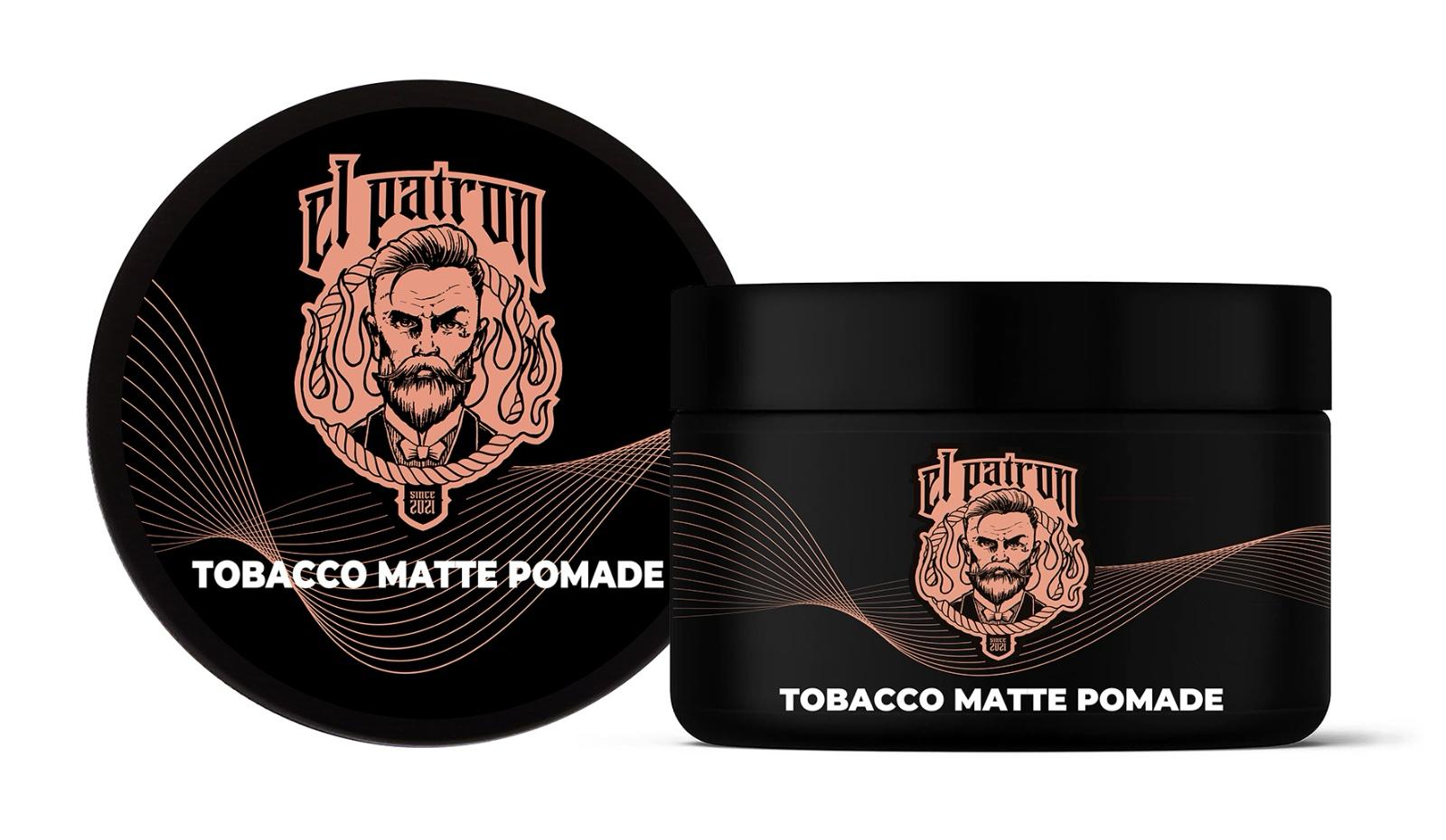 ElPatron Hair Styling Pomade Tobacco Matte – BEAUTYMAGAZIJN