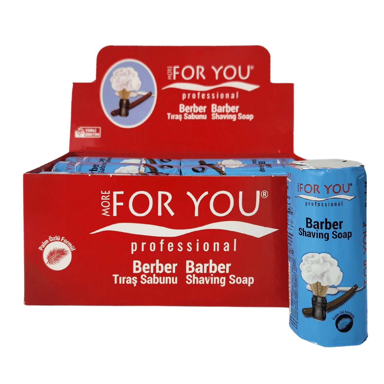Bâtonnet de savon à raser More For You 75 grammes