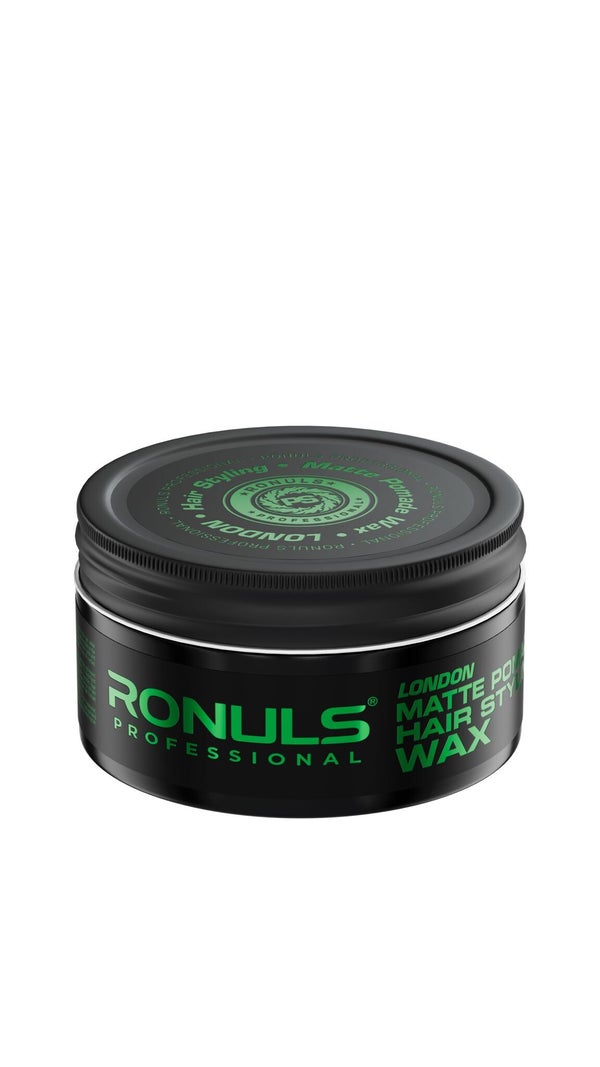 Ronuls Professional hair styling Pomade wax 100 ml -London