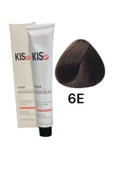KIS 6E - Donker Blondespresso KeraCream Color Haarverf 100ml.