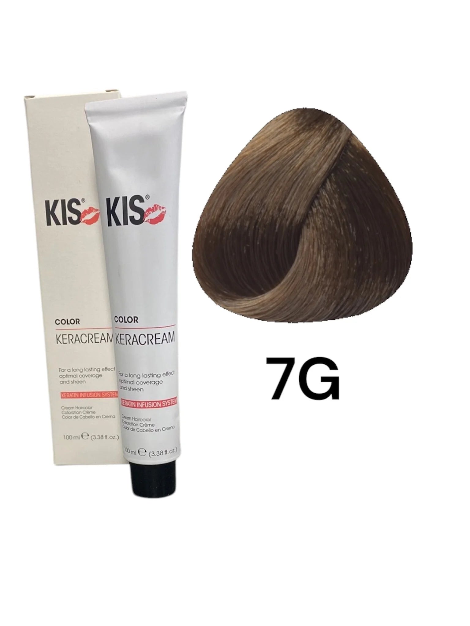 KIS 7G - Middel Goudblond KeraCream Color Haarverf 100ml.