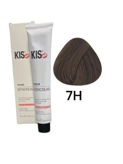 KIS 7.H - Medium Hazelnoot Blond KeraCream Color Haarverf 100ml.