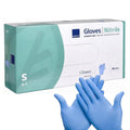 Abena nitril wegwerp huishoud handschoenen Maat S- 100 Stuks blauw