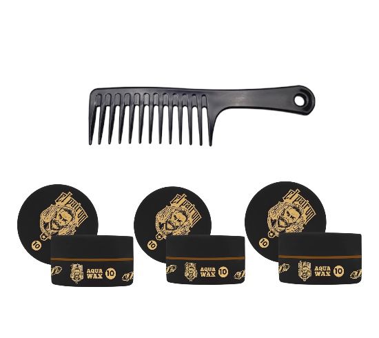 ELPatron Haarstyling Aqua Wax 10 Met Styling Km Vorteilspackung 3x 150ml