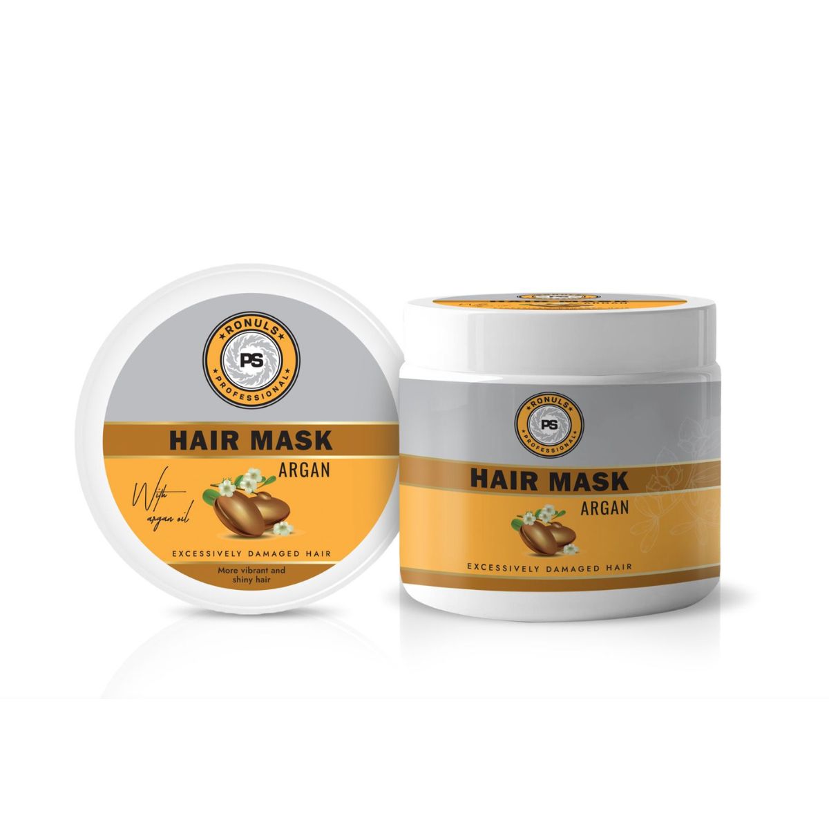 Ronuls Professional Argan shampoo Hair Oil Hair Mask Two Phase Conditioner set