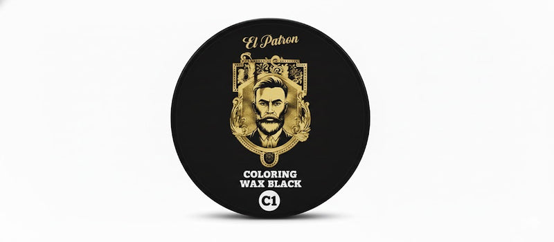 ElPatron  Coloring styling Wax Black -zwart - C1