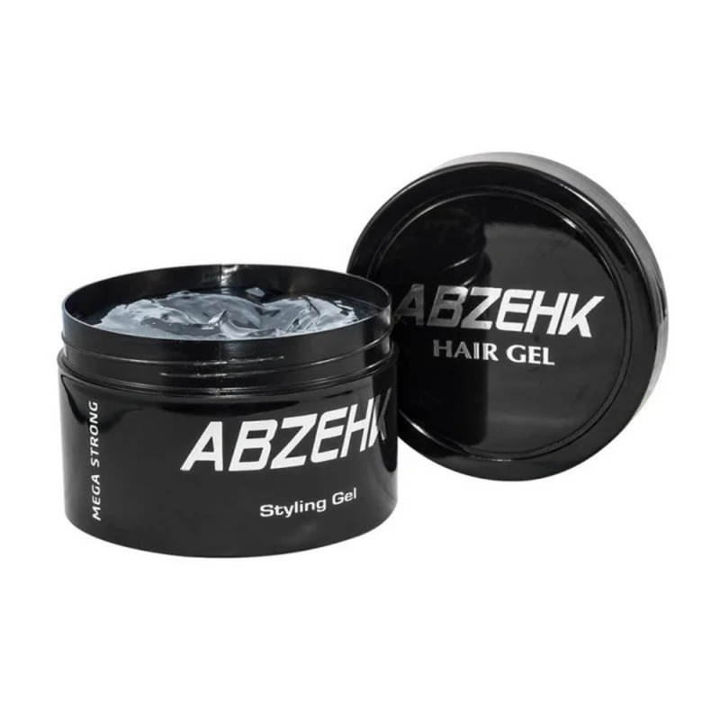 Abzehk Styling Gel Black Ultra Hard Touch  Mega Strong 450ml