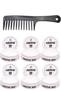 Abzehk Hair Styling black Gel wax  6 Stuks + Gratis Styling Kam