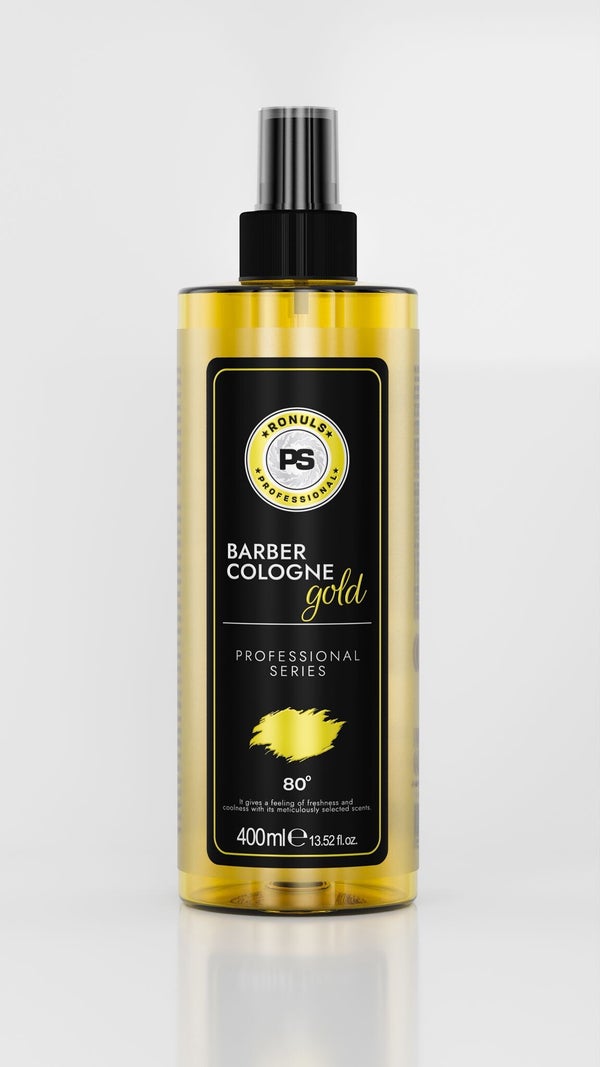 Ronuls Professional Barber Aftershave Cologne Gold 400ml