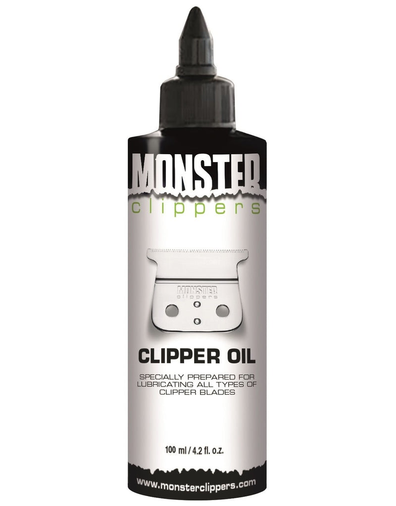 Monster Clippers Clipper Oil 100ml - Tondeuse Olie - Trimmer Olie - voor Tondeuse en Trimmer Onderhoud