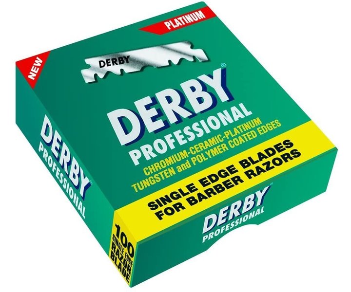 Derby Professional scheermesjesSingle Edge Razor Blades 100 stuks