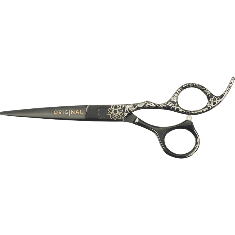 Ori ginal OBB Knipschaar Geëtst Bloem Zwart Ltd 5.5 inch :