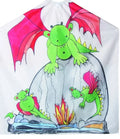 Kapuzenumhang für Kinder – Feuerdrache