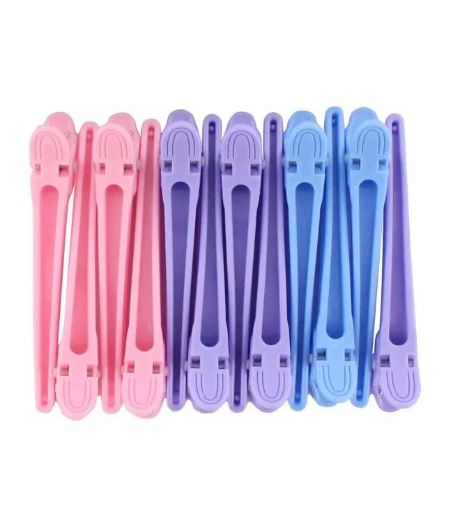 Sibel Verdeelklemmen 10 cm Verdeelclips Assorti 12 stuks