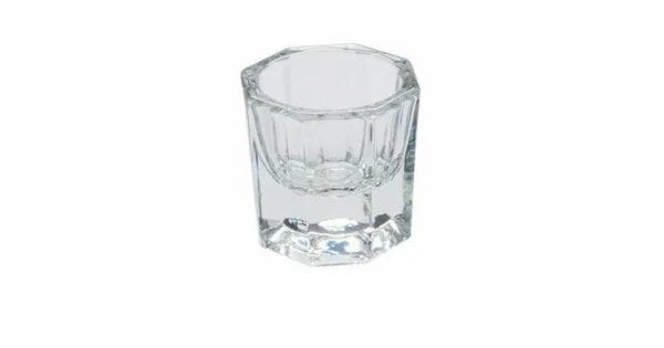 Wimperverf mix glas wenkbrauwverf Mengglaasje