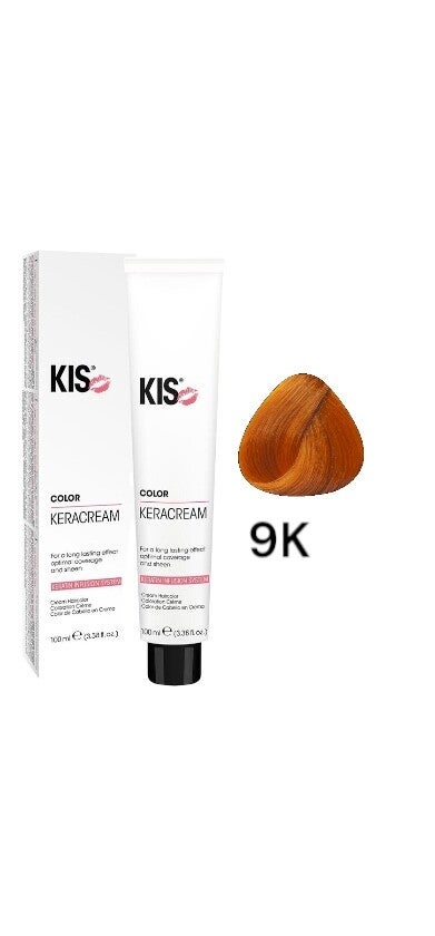 KIS 9K - Extra Lichtkoper KeraCream Color Haarverf 100ml.
