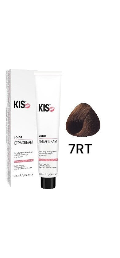KIS 7.RT - Middel Roodtabak KeraCream Color Haarverf 100ml.
