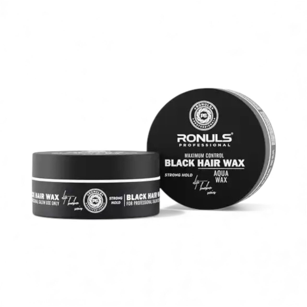 Ronuls Professional hair styling black color wax 150 ml