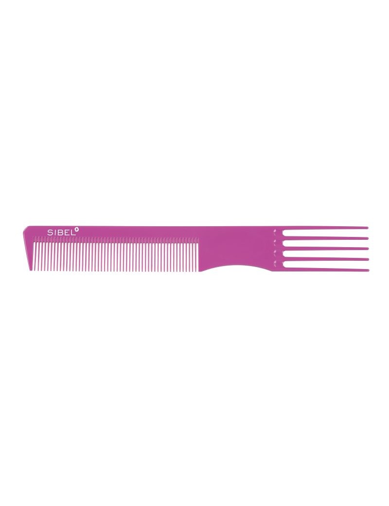 Sibel snijkam vorkkam Delrin 100 Roze 20cm